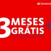 Santander - três meses com tarifa grátis