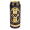 Cerveja Dinamarquesa HARBOE Gold lata 500 ml em promoção no Angeloni
