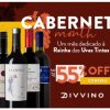 Divvino - Cabernet Month - vinhos Cabernet com cupom de descontos grátis de até 55%