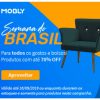 Mobly - Semana do Brasil - para todos os gostos e bolsos com cupom de descontos grátis de até 70% de desconto