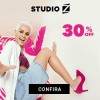 Studio Z - seleção de calçados femininos com cupom de descontos grátis de 30%
