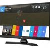Smart TV LED LG 24 HD Conversor Digital WIFI Integrado WebOS 3.5 Screen Share modelo 24MT49S-PS em oferta da loja Ricardo Eletro