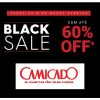 Camicado - Black Sale Novembro- cupom de descontos grátis de até 60%