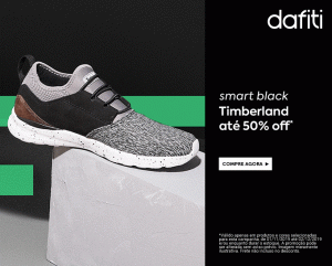 Dafiti - Smart Black - Timberland com cupom de descontos grátis de até 50%