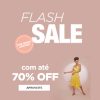 Anúncio ShopFácil - Flash Sale Zattini com até 70% de desconto