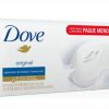 Kit Sabonete Dove com seis unidades de 90 gramas em oferta na Lojas Rede
