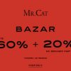Bazar - calçados com até 60% de desconto + 20% de desconto no segundo par na MrCat