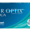 Caixa com seis lentes de contato Air Optix Aqua em oferta da loja E-lens