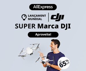 Lançamento Mundial Drone DJI Mini 3 Pro com até 65% de desconto no AliExpress