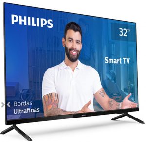 Smart TV 32 HD Philips 32PHG6825-78 Preto em oferta da loja Girafa