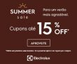 Summer Sale: até 15% de desconto na Electrolux