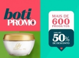 BotiPromo: mais de 600 produtos com até 50% de desconto no OBoticário