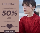 Lez Days: todo o site com 50% de desconto na Lez a Lez