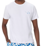Camiseta Masculina Estampada branca em oferta da loja Hering