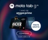 Ganhe um ano de Amazon Prime na compra do Moto Tab 70 na Motorola