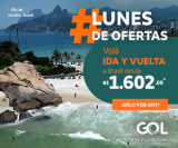 Lunes de Ofertas: Voos Argentina-Brasil Ida e Volta a partir de R$ 1.602,00 na Gol