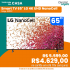 Smart TV 65″ LG 4K UHD NanoCell em oferta da loja Onofre Agora Eletro