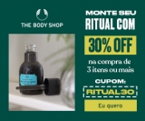 Monte seu Ritual: três ou mais produtos de Skincare com 30% de desconto na The Body Shop